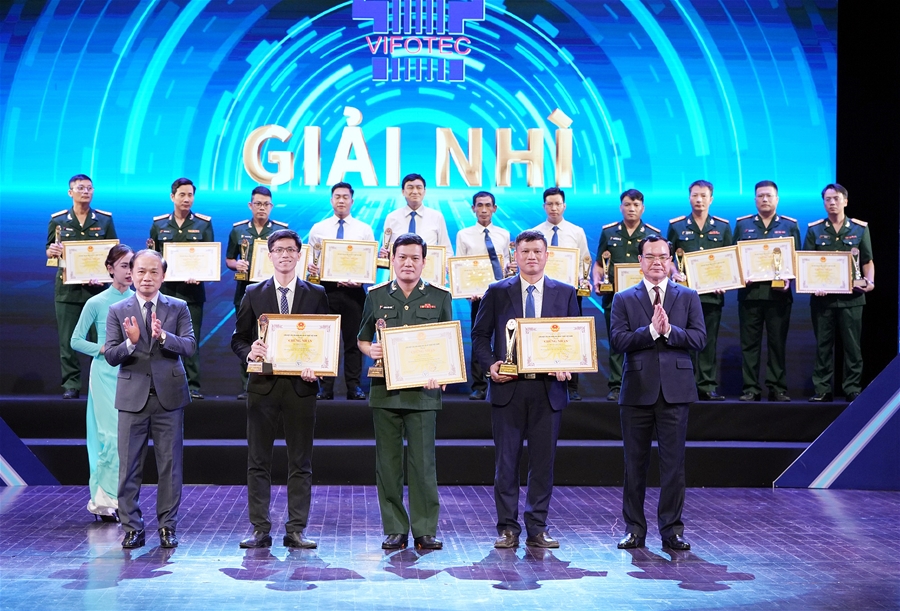 Ban Cơ yếu Chính phủ đạt giải Nhì Giải thưởng sáng tạo Khoa học công nghệ Việt Nam